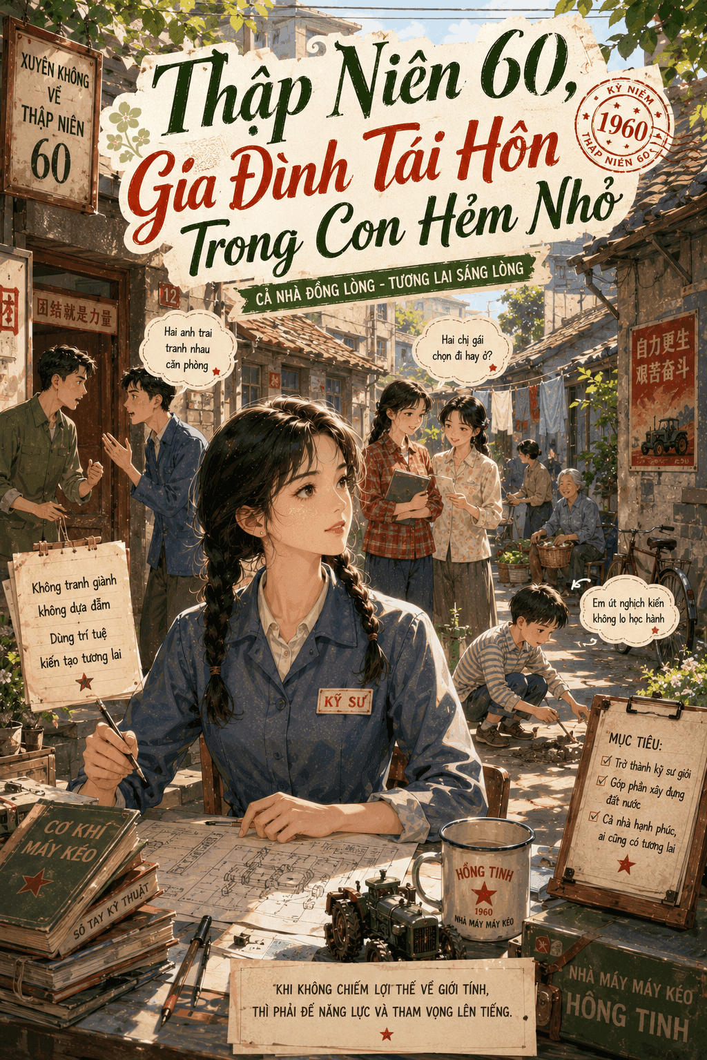 Thập Niên 60, Gia Đình Tái Hôn Trong Con Hẻm Nhỏ