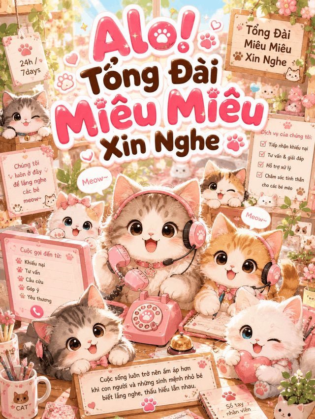 Alo! Tổng Đài Miêu Miêu Xin Nghe